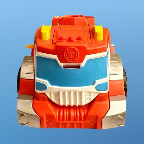 Transformers Playskool Heroes Rescue Bots Elite Heatwave Easy Transforms Large - Picture 2 of 12